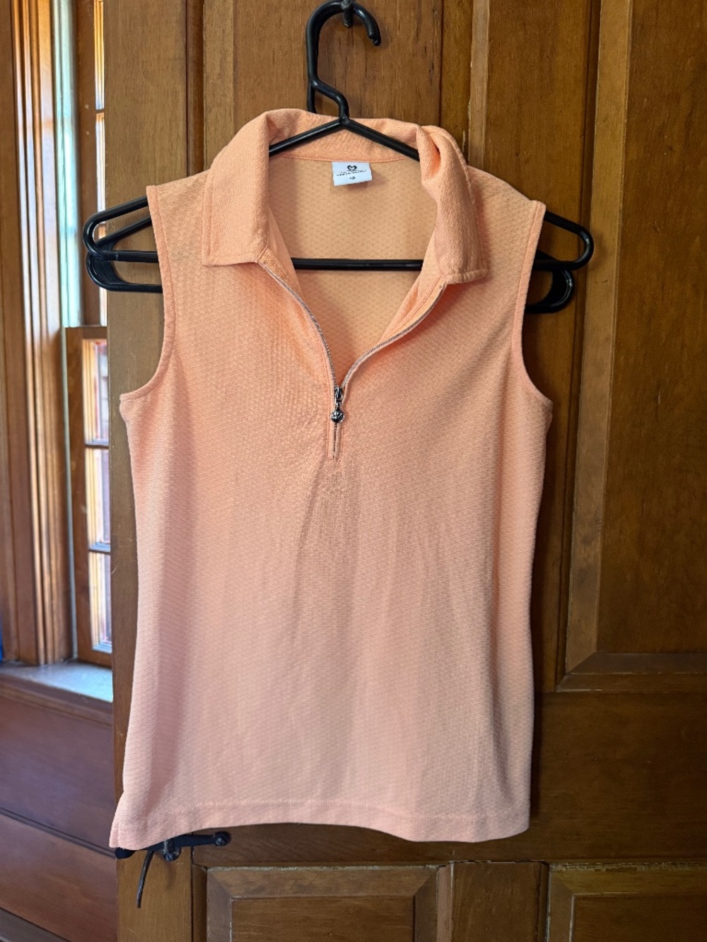 Daily Sports Athletic Orange Golf Shirt Size XS
